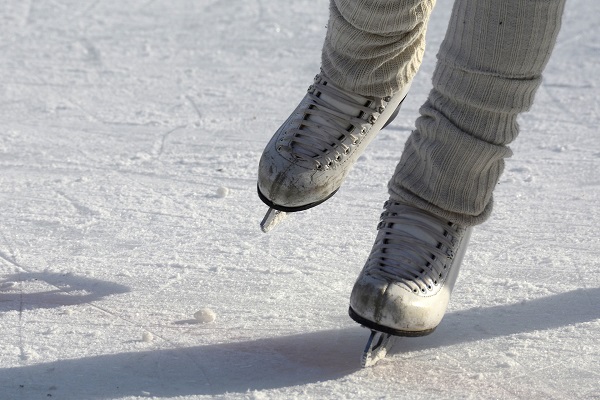 ice skating in Vienna